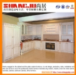elegant shape kitchen cabinet 