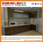 modern design UV kitchen cabinet in guangzhou