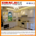 Affordable White Modern PVC Kitchen Cabinet