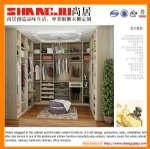 MDF wardrobe with cloakroom